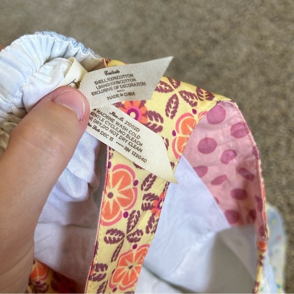 Matilda Jane Happy & Free Dotted Sky Dress Sz 6 Girl’s Stripes Sleeveless Floral - Picture 3 of 10